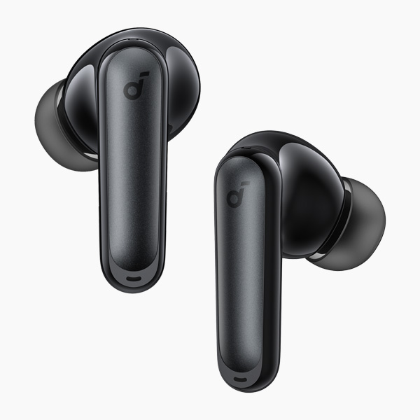 אוזניות אלחוטיות עם מטען נייד מובנה soundcore P41i TWS בצבע שחור