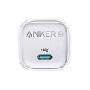 מטען קיר GaN 30W דגם Anker Zolo Charger 30W בצבע לבן