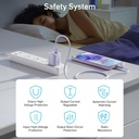 מטען קיר קומפקטי Anker USB-C Wall Charger 25W בצבע שחור