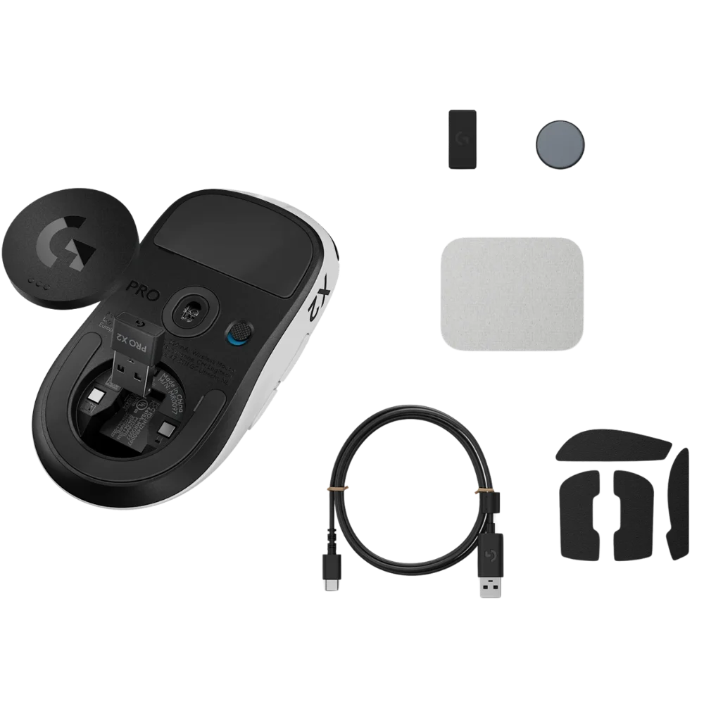 עכבר גיימינג אלחוטי דגם PRO X2 SUPERSTRIKE מבית Logitech