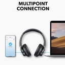 אוזניות קשת soundcore Q11i On-Ear בצבע שחור