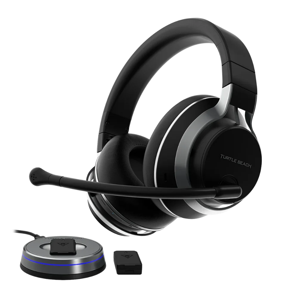 אוזניות גיימינג אלחוטיות ל-PlayStation דגם Stealth Pro מבית Turtle Beach