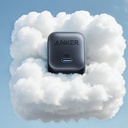 מטען קיר Anker Nano Charger 45W בצבע שחור
