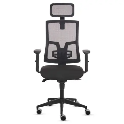 כיסא מנהלים ELEGANZA שחור PLUSE