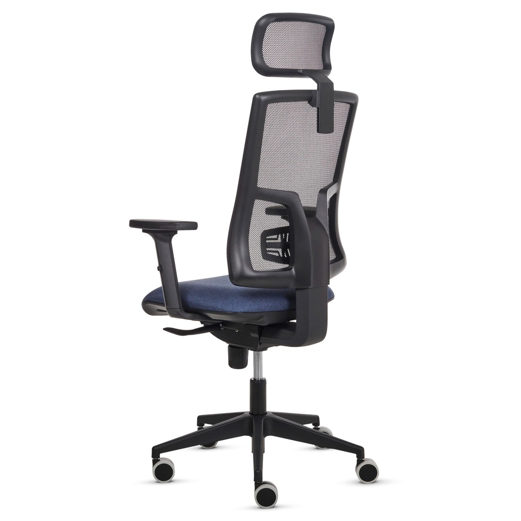 כיסא מנהלים ELEGANZA כחול PLUSE