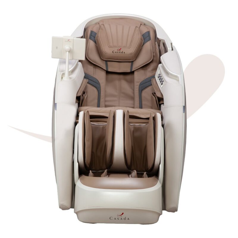 כורסת עיסוי SKYLINER 3 מבית Casada — חום / לבן