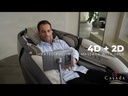 כורסת עיסוי SKYLINER 3 מבית Casada — חום / לבן