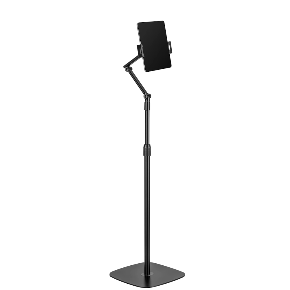 מעמד סטנד רצפתי לסמארטפון או לטאבלט LUMI PAD39-04 שחור