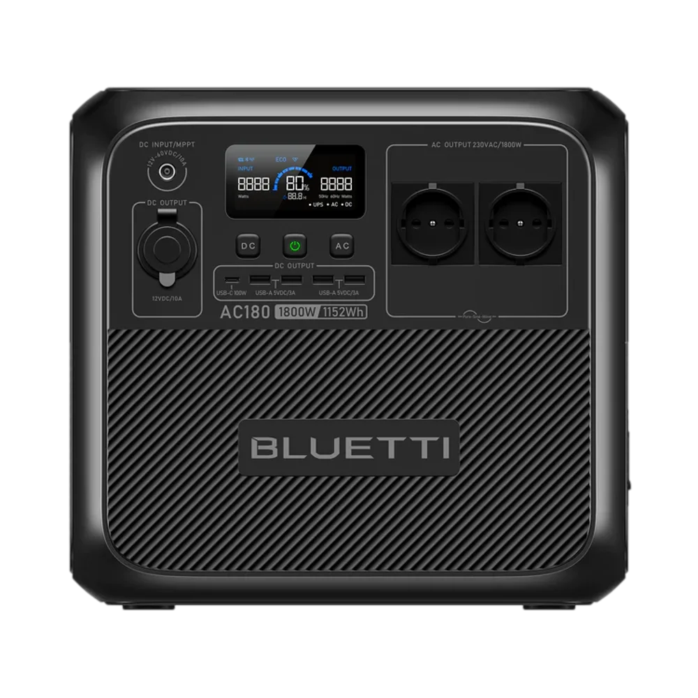 תחנת כוח ניידת BLUETTI AC180P | 1800W | 1440Wh