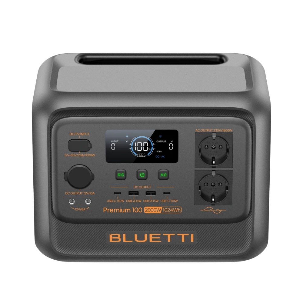 תחנת כוח ניידת דגם Premium 100 V2 מבית BLUETTI