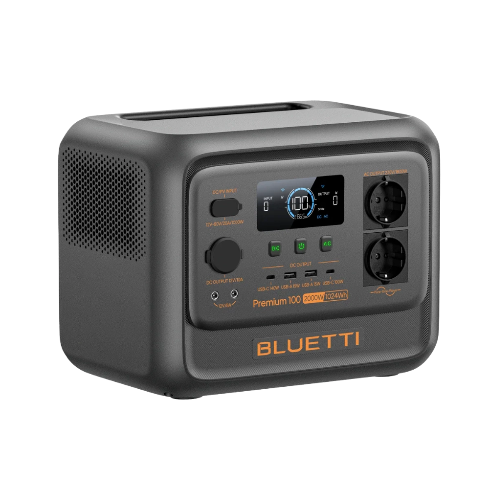 תחנת כוח ניידת דגם Premium 100 V2 מבית BLUETTI
