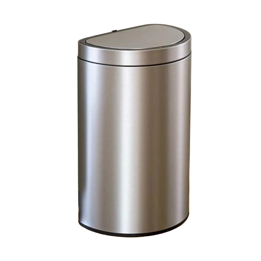 פח סנסור נירוסטה חצי עיגול 47 ליטר MIRAGE SEMI-ROUND