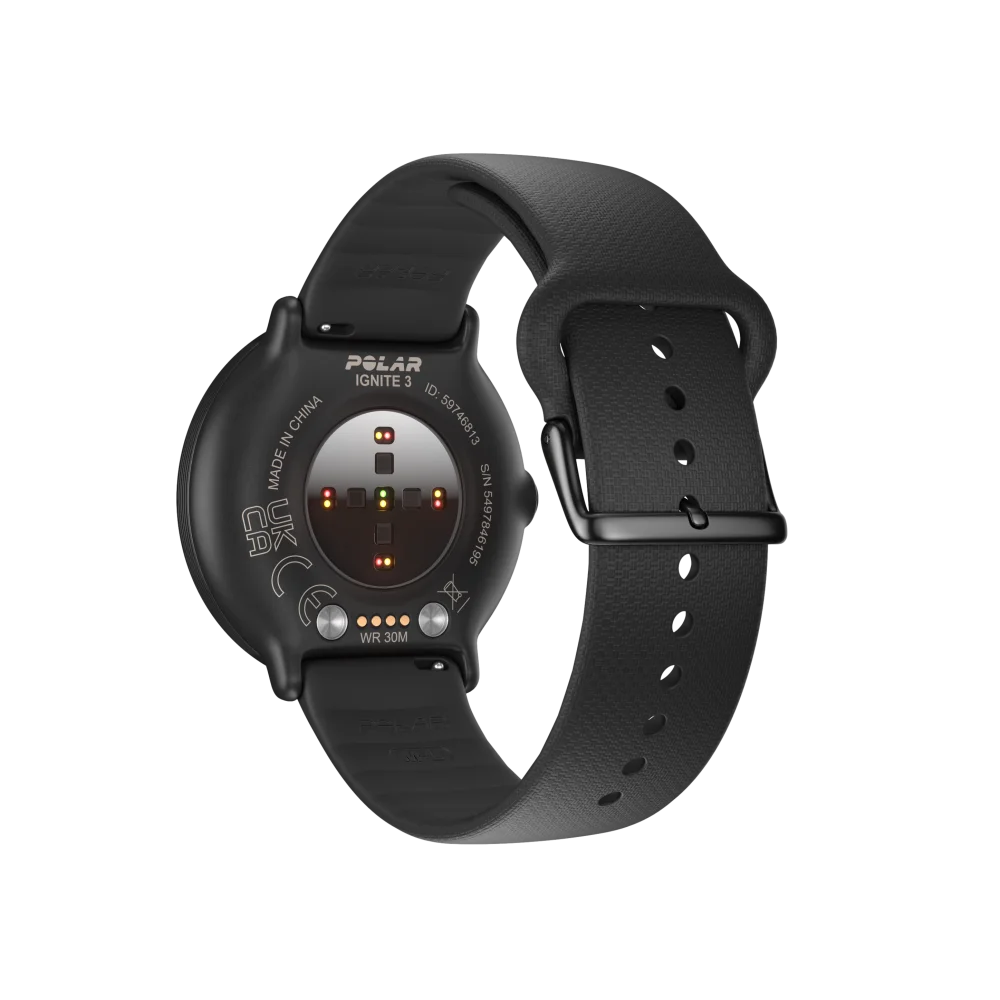 שעון כושר Polar Ignite 3 שחור