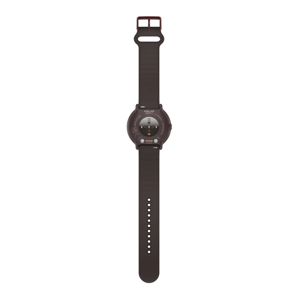 שעון כושר Polar Ignite 3 חום-שנהב