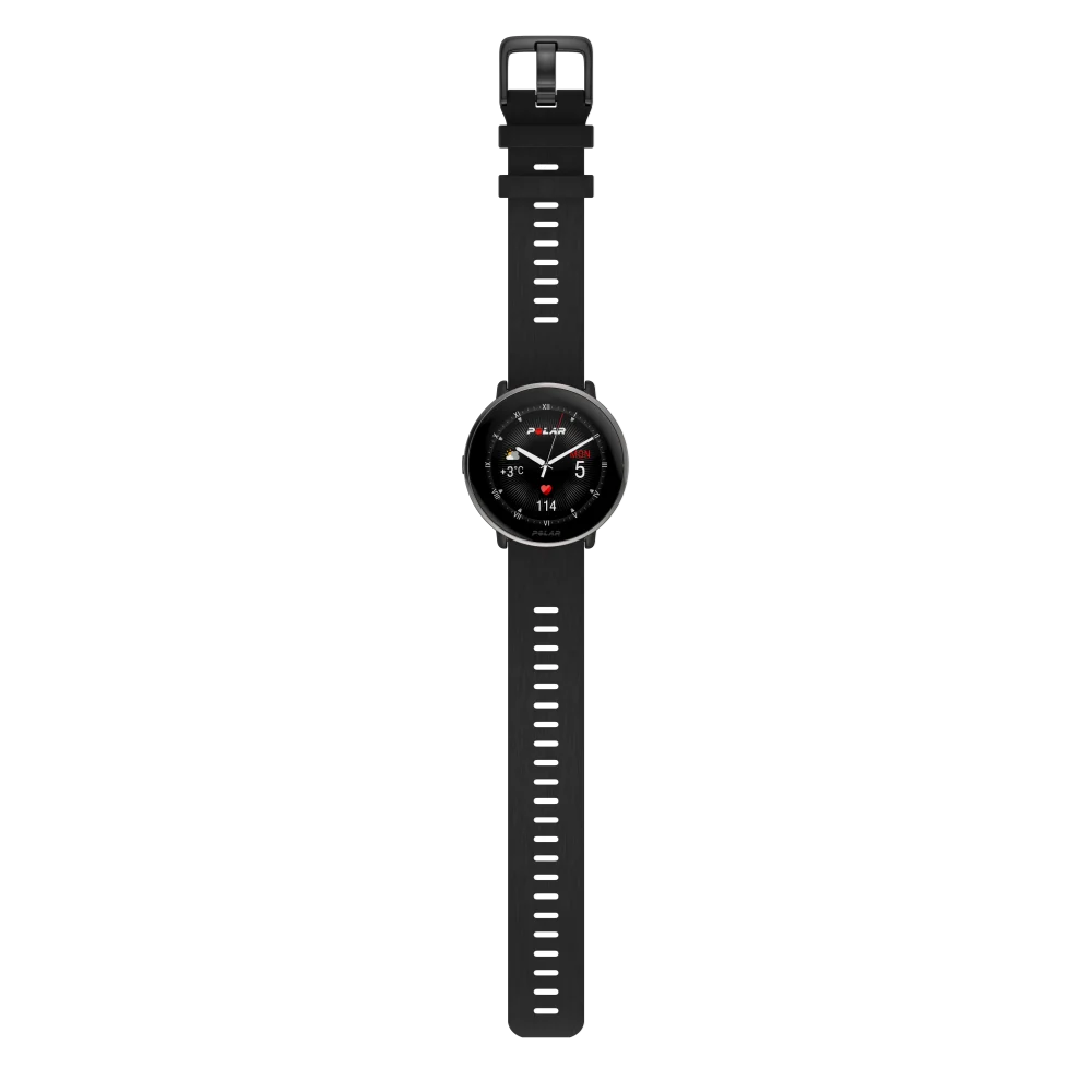 שעון כושר Polar Ignite 3 טיטניום שחור/כסף