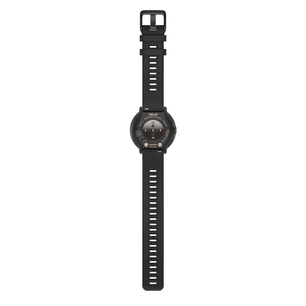 שעון כושר Polar Ignite 3 טיטניום שחור/כסף