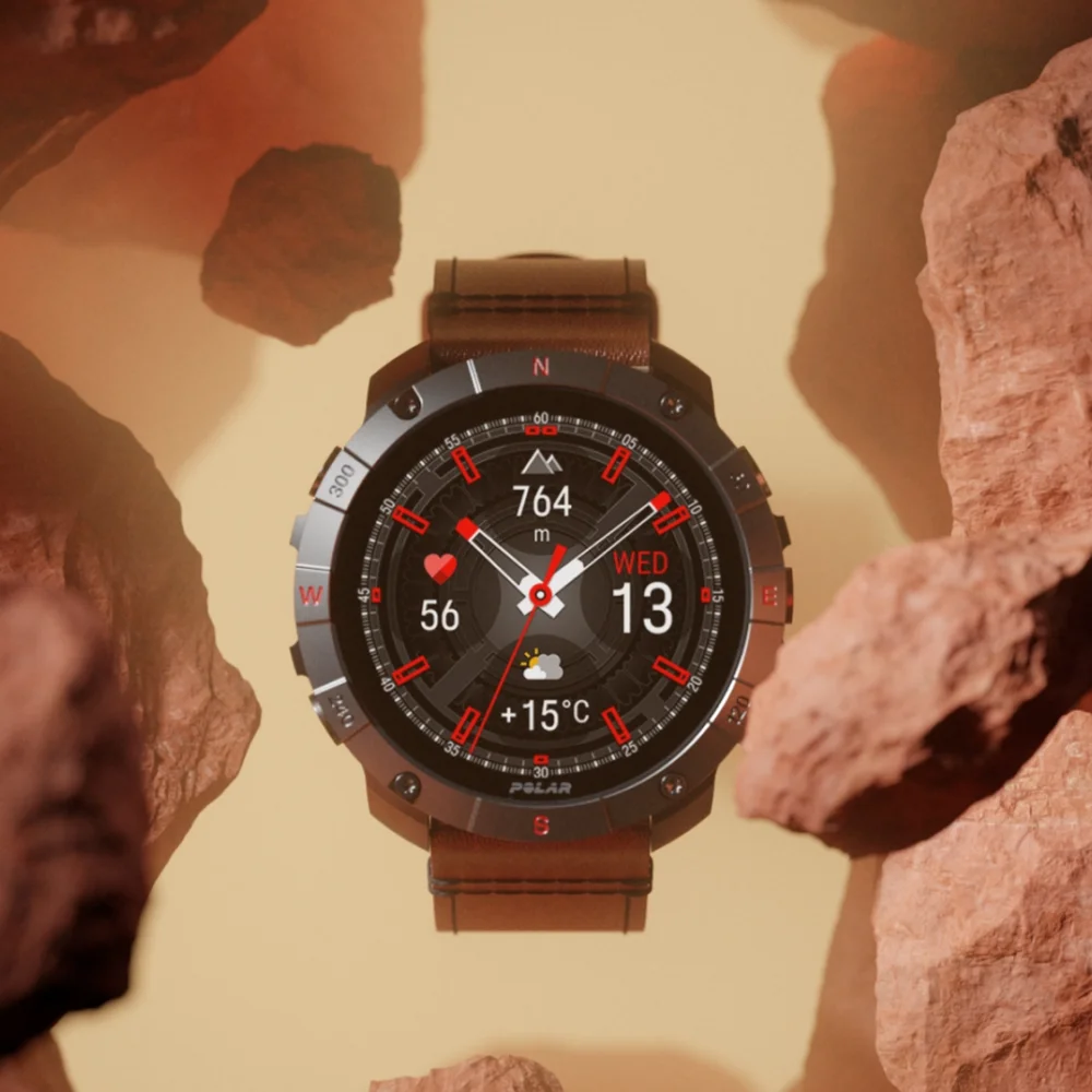 Polar Grit X2 Pro Titan שעון ריצה מתקדם עם GPS
