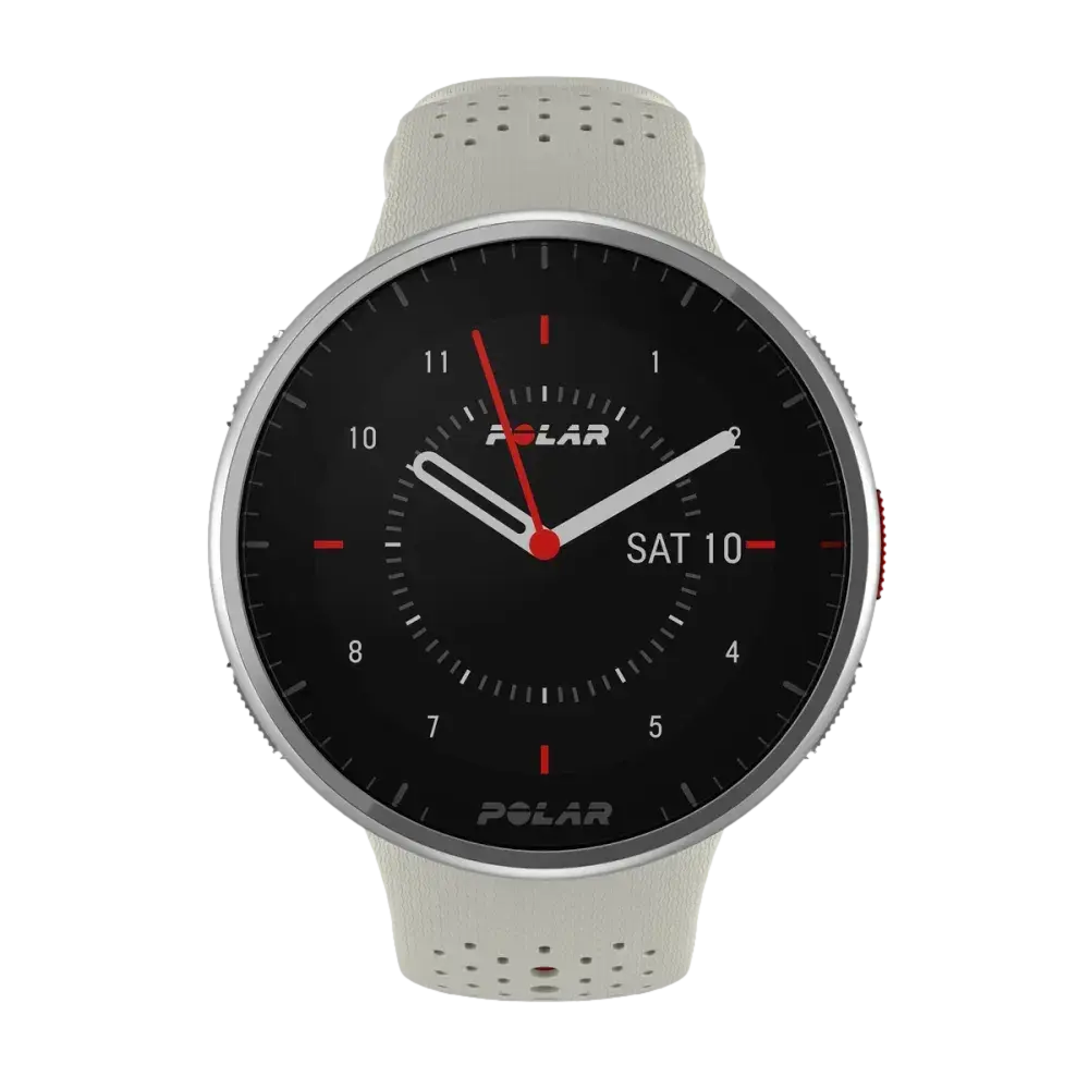 Polar Pacer Pro שעון ריצה מתקדם עם GPS לבן