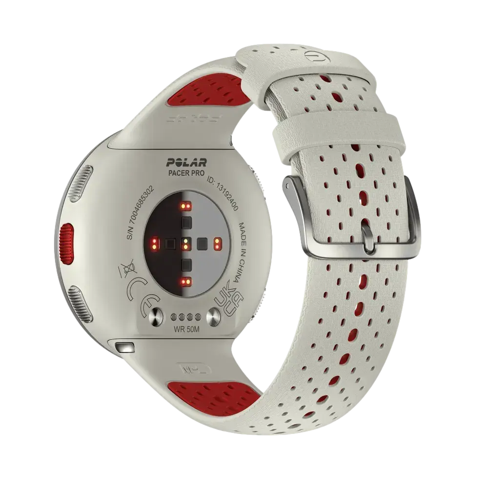 Polar Pacer Pro שעון ריצה מתקדם עם GPS לבן