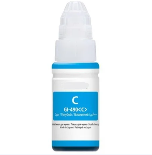 בקבוק דיו תואם כחול CANON GI490C