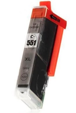 ראש דיו אפור תואם CANON CLI-551 (125דפים)