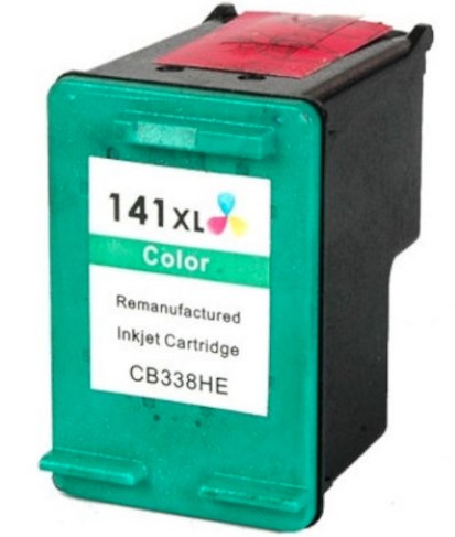 ראש דיו צבעוני תואם HP CB338HE 141XL כמות כפולה