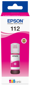 בקבוק דיו אדום מקורי EPSON 112