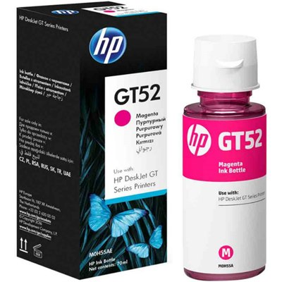 בקבוק דיו אדום מקורי HP GT52 M0H55AE