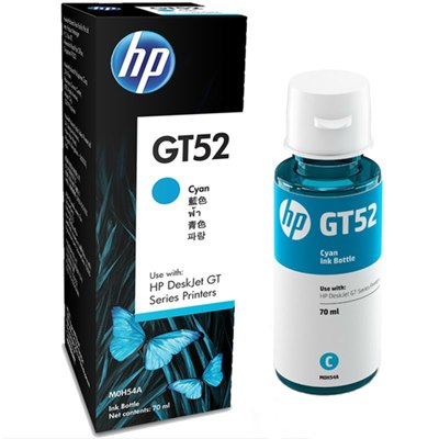 בקבוק דיו כחול מקורי HP GT52 M0H54AE (8,000 דפים)