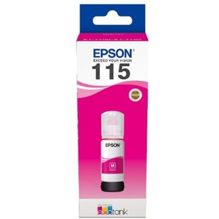 ראש דיו אדום מקורי 115 EPSON ECOTANK MAGENTA INK BOTTLE