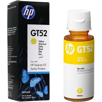 בקבוק דיו צהוב מקורי HP GT52 M0H56AE (8,000 דפים)