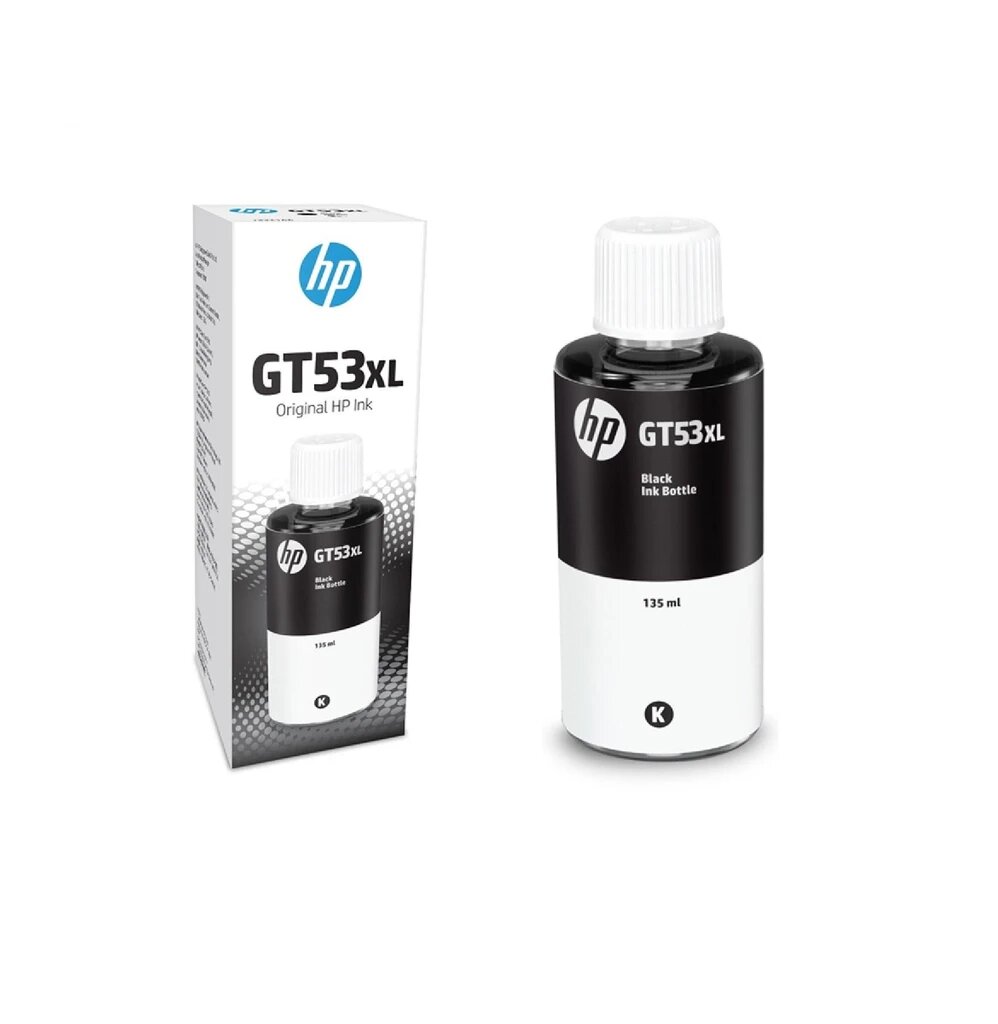 בקבוק דיו שחור מקורי HP GT53XL 1VV21AA (6,000 דפים)