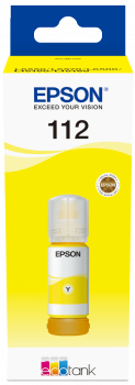 בקבוק דיו צהוב מקורי EPSON 112