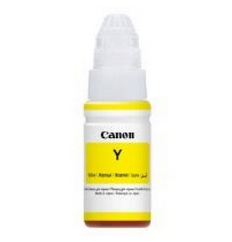 בקבוק דיו צהוב מקורי CANON GI490Y
