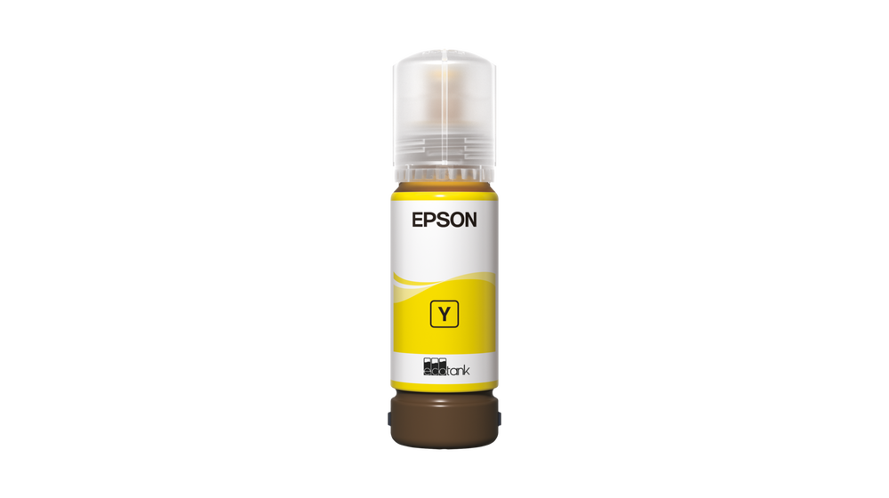 בקבוק דיו צהוב מקורי Epson EcoTank 108Y (7,200 דפים)