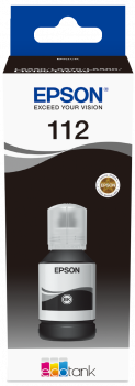 בקבוק דיו שחור מקורי EPSON 112