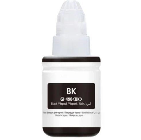 בקבוק דיו תואם שחור CANON GI490BK