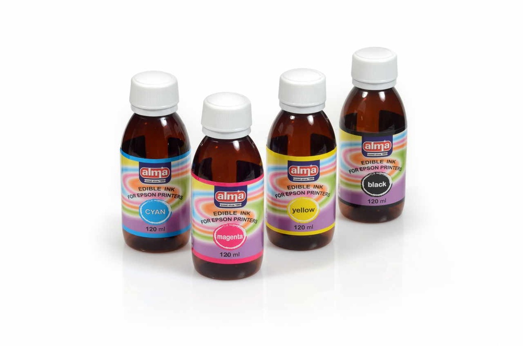 דיו אכיל למדפסת אפסון צבע שחור 120CC