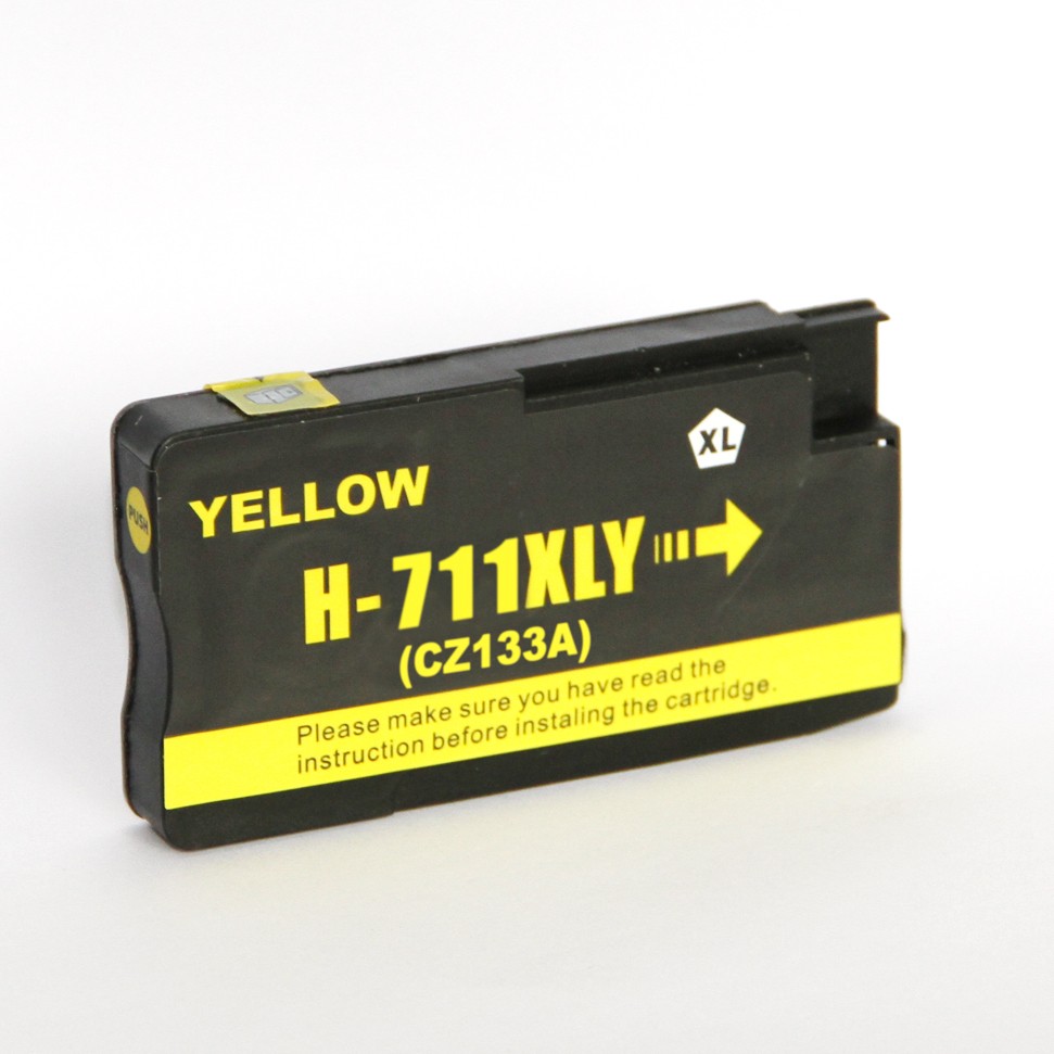 ראש דיו צהוב תואם HP 711 CZ132A