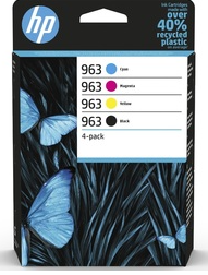 סט ראשי דיו מקורי 963 HP