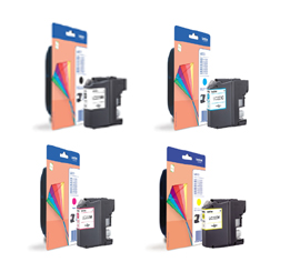 סט ראשי דיו מקורי Brother LC-223 (מארז של 4 ראשי דיו)