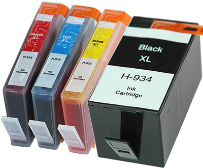 סט ראשי דיו תואמים HP 935XL-934XL