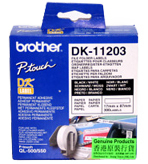 מדבקות מקוריות 17*87 מ"מ BROTHER DK-11203 (כמות 300 יח')