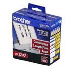 מדבקות BROTHER DK-22212 סרט רציף-ויניל-לבן