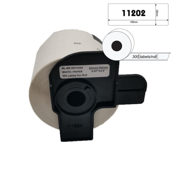 מדבקות תואמות BROTHER DK-11202