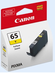 מיכל דיו צהוב מקורי Canon CLI65Y