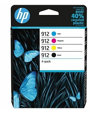 סט ראשי דיו מקורי 912 HP