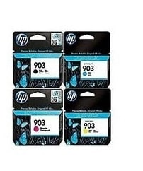 ראש דיו 903 סט 4 ראשי דיו מקוריים HP