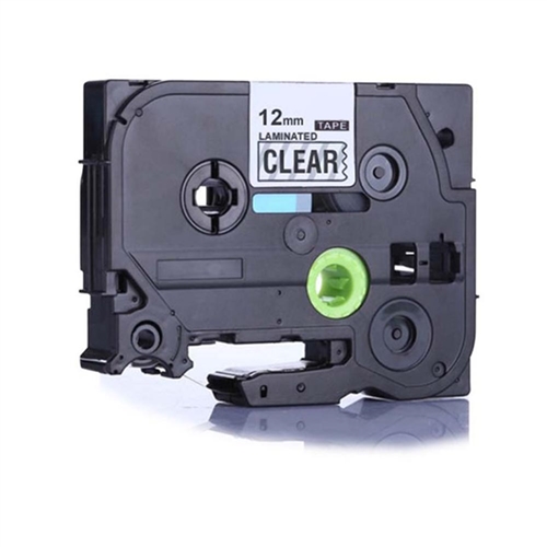 TZe-232 סרט תואם למדפסת מדבקות 12 ממ כתב אדום/סרט לבן Brother