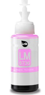 דיו למדפסת אפסון T6736 לייט מגנטה תואם 70 מיליליטר